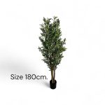 Artificial plant olive tree natural trunk 180cm.