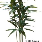 Artificial Dracaena 5 sticks 1.7m.( Red and green)