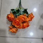 Artificial flower Rose 10 head per bunch