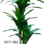 Artificial dracaena tree 3 trunk's